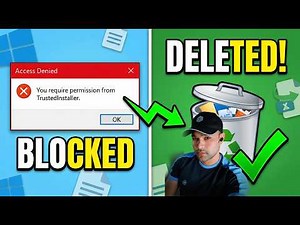 How to Fix "TrustedInstaller" Permission Error (2026)