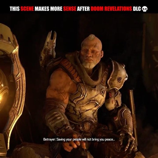 This Scene Make More Sense Now🔥 #doom #doomslayer #doometernal #doomthedarkages
