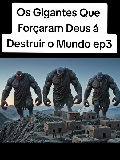 Os Gigantes que Forçaram Deus a Destruir o Mundo – Parte 3