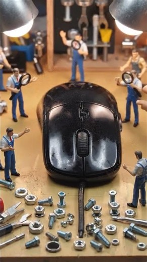 computer mouse cleaning #DigitalLiteracy #ComputerBasics #TechForBeginners #TechSupport