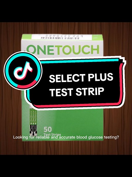 OneTouch Select Plus Test Strips for Diabetes Management