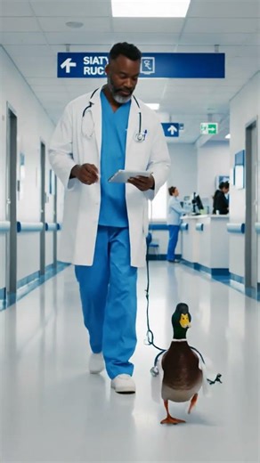They Didn't Expect the Doctor to Show Up With a Duck #shorts #surprising #viral