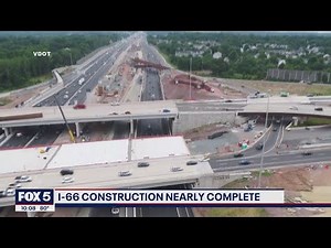 I-66 construction nearly complete, Virginia DOT says | FOX 5 DC