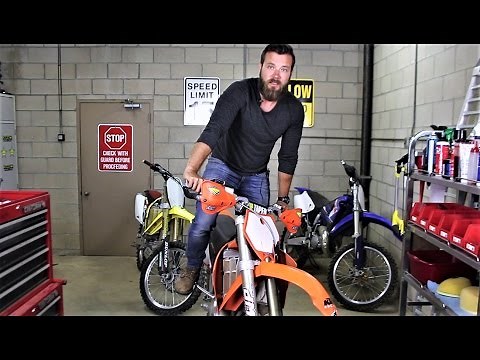 How to kick start 2 stroke dirt bike - Beginners guide.