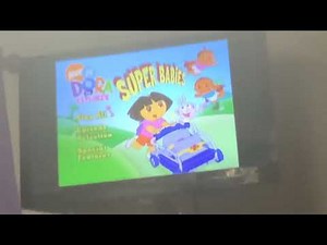 Dora the Explorer Super Babies DVD Menu Walkthrough