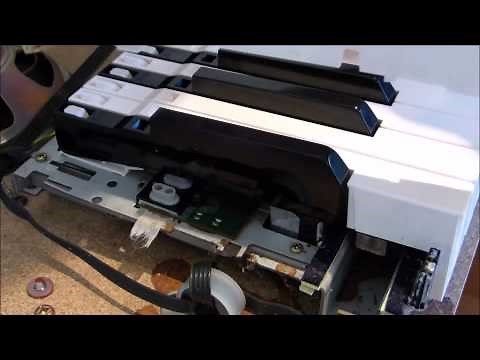 Roland HP-230 Digital Piano Key removal for contact repair HP-3700 HP-800 HP-2700 KR-4700 KR-5000