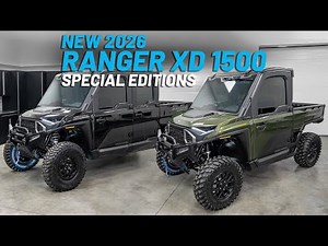 2026 RANGER XD 1500 LINEUP & SPECIAL EDITIONS | SHOP TALK EP. 69 | Polaris Off Road Vehicles
