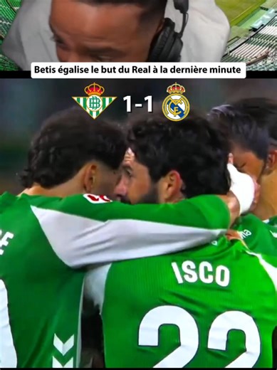 Real Betis - Real Madrid | laliga #immigreparisien #football #match #resume #goals
