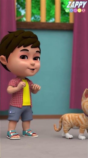 The Cat Says Meow Meow | Billi Karti #shorts