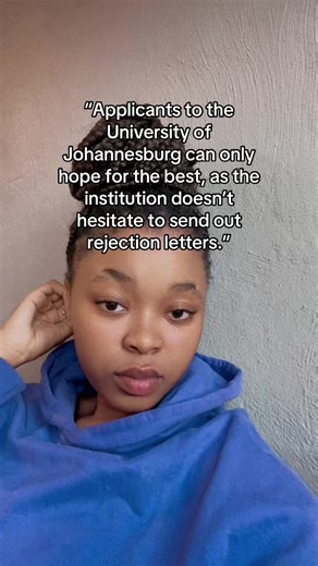 Understanding Admission Rejections at the University of Johannesburg