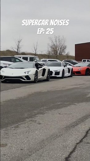 V8 vs V12 vs V10 💨💨💨 #lamborghini