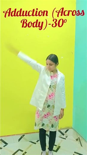 Upper limb Movement (part -1)/Shoulder joint movement with Range Of Motion #physiotherapy #motion