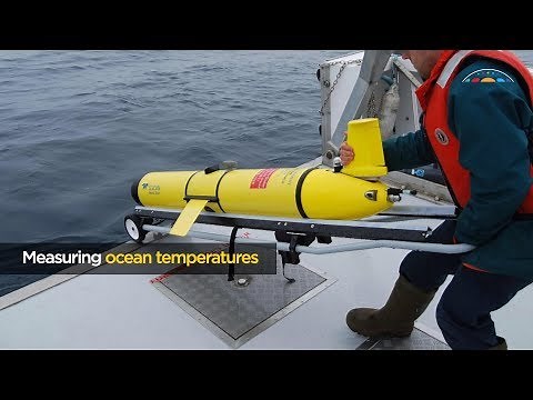 Measuring ocean temperatures