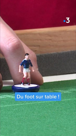 Connaissez-vous le foot sur table ? Le subbuteo existe depuis 1947 #subbuteo #foot #football #loisirs #jeux #fyp