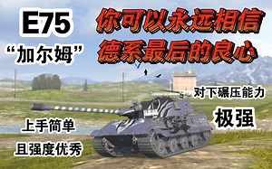 【WOTB】E75 你可以永远相信“德系最后的良心”