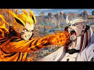 Naruto Baryon Mode vs Isshiki Otsutsuki | Final Battle