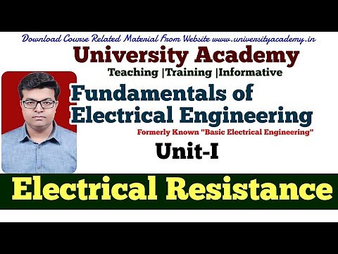FEE5: Electrical Resistance - Definition, Unit, Formula, Measurement | What is Resistance