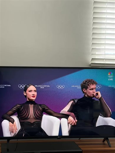 Madison Chock's Reaction to Olympic Ice Dance Scores