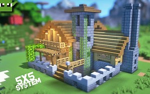 【建筑教程】带你建造一个17*17生存堡垒！