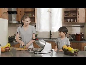VIVOHOME Electric Dual Blades Ice Crusher Shaver Snow Cone Maker Machine