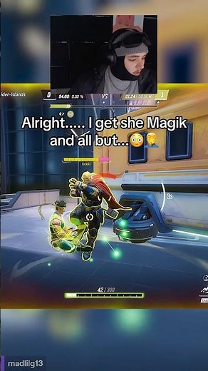 Vsync maybe??😢🤦‍♂️| #gaming #madlilg #streamer #shorts #marvelrivals