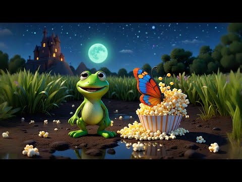Frog Popcorn Jump — Hop, Pop, Yum! | Fun Frog Song for Kids | Nursery Rhyme Adventure