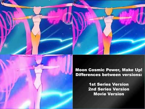Moon Cosmic Power, Make Up! R2 (Split Screen)
