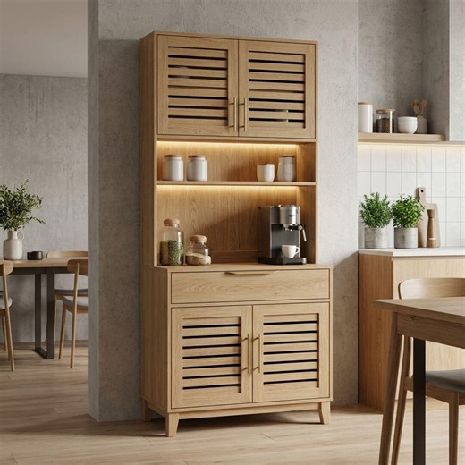 DIY Kitchen Pantry Cabinet Plans | Kitchen Organizer Build Blueprint | Standing Storage Guide - Etsy UK