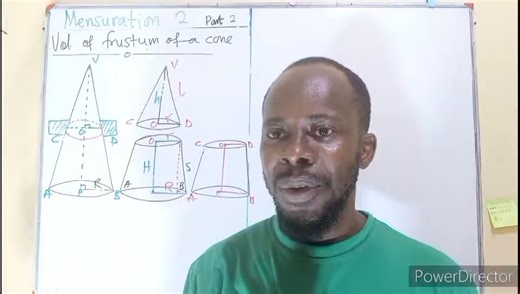 6.4K views · 149 reactions | Deriving the Volume of a Cone’s Frustum with Mathematical Precision: Tutorial | Geometry #21stdigiskillz #SPSCAmbassador #highlightseveryone #followers | Taxonomy online mathematics | Facebook