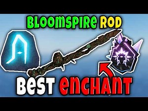 BEST ENCHANT for BLOOMSPIRE ROD in FISCH Roblox