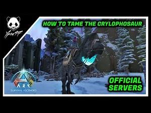 How To Tame Cryolophosaur In Lost Colony - Best KO Dino | ARK: Survival Ascended
