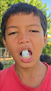 Yummy Bites Crunchy ICE CUBES Candy 🍬eating by #villagee #viralvideo #satisfying #shorts #fyp