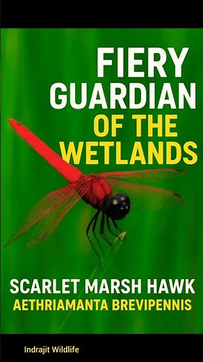 ❤️‍🔥The Scarlet Marsh Hawk: Nature's Most Beautiful Predator