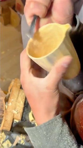 Technique for Hand-Carving Smooth Wooden Bowl Interior Surfaces Precisely