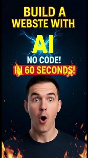 Build a Website with AI in 60 Seconds #deepseekai