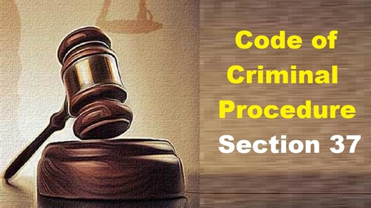 CrPC Section 37: जानें, क्या है सीआरपीसी की धारा 37?