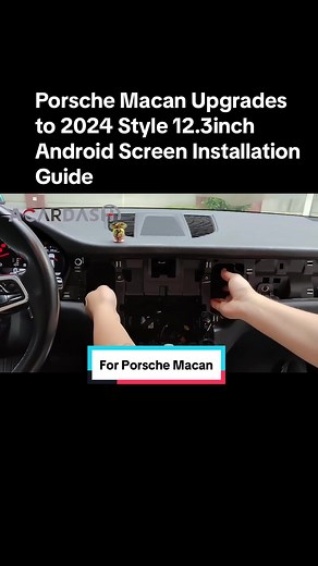 Acardash Porsche Macan 12.3 inch Android Screen Installation Guide #acardash #porschemacan #porschecentralscreen #carupgrade #andriodscreen #androidheadunit #carupgrade