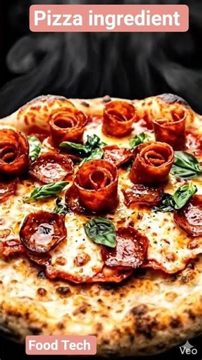 Pizza ingredient food Tech Viral Short feed