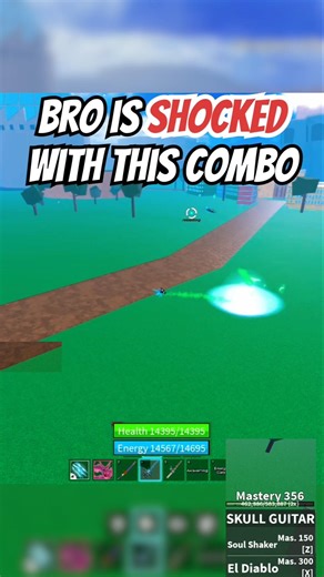 ENEMY WAS SHOCKED — INSTANT DEATH ⚡ #bloxfruits #roblox