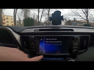 How to Manage Map Settings in Toyota RAV 4 IV (2013 - 2018) - ...