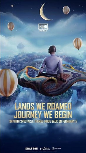 PUBG MOBILE | Skyhigh Spectacle Themed Mode returns on February 5th!