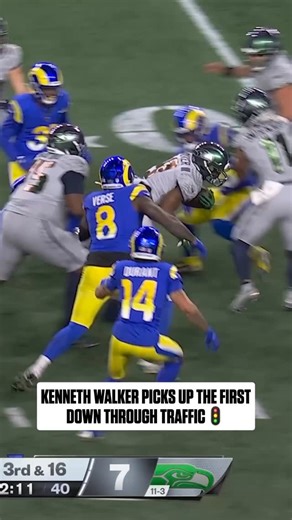 NFL on Instagram: "Just kept on moving 😎 LARvsSEA on Prime Video Also streaming on #NFLPlus"