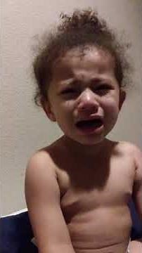 Baby cries when its time to turn off blippi