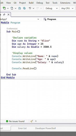 VB.Net - Variables