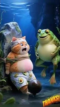 Frog Made a Jacket From Cat Skin 😱 | Shocking AI Story#ai #aitrendingvideo