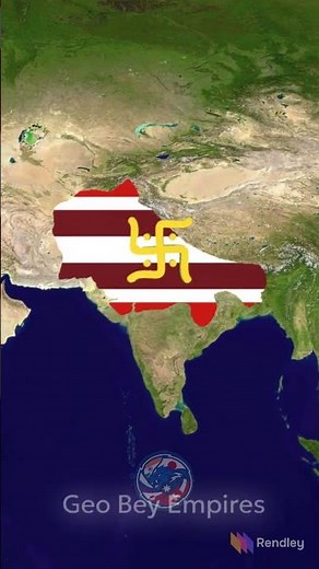 Rise and Fall of The Mauryan empire #geographythroughmaps #history #rendley #india
