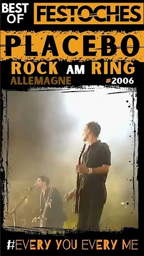 🤘PLACEBO live au ROCK am RING Festival en 2006