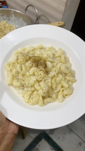 White Sauce Pasta Without Onion Garlic | White Sauce Without Maida & Mayo | Easy Pasta Recipe