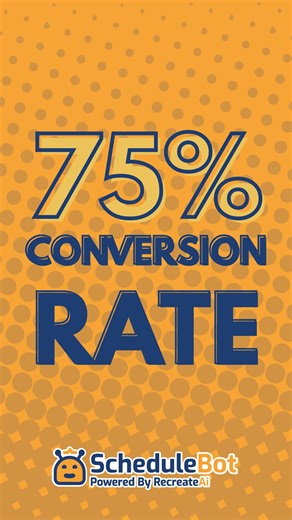 From 20% to 75% — that’s the ScheduleBot difference. Our customers are seeing their online conversion rates triple, leading to more booked jobs and more revenue. With AI-powered scheduling, your clients simply tell ScheduleBot what they need — like “my A/C stopped working.” No long forms. No waiting. Just fast, seamless booking. Smarter automation. More jobs on the board. More growth for your business. #HomeService #BusinessGrowth #AI #Automation #ScheduleBot #CustomerExperience | ScheduleBot By