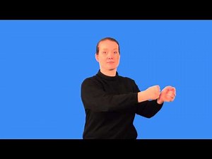 Watch how to sign 'chain reaction' in American Sign Language.
